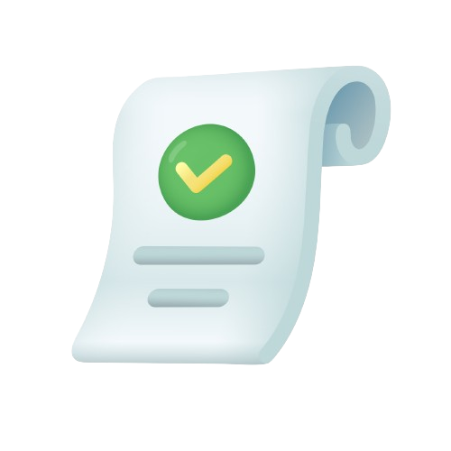3d_cartoon_style_curved_sheet_of_paper_with_green_checkmark_icon-removebg-preview